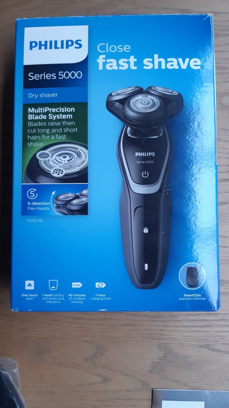 Philips oplaadbaar scheerapparaat., Ophalen of Verzenden, Zo goed als nieuw, Gehele gezicht, Verzorging