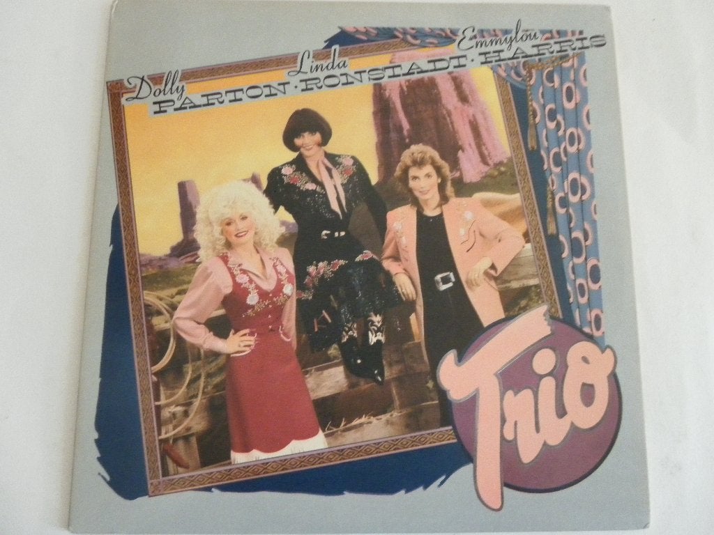 LP Dolly Parton, Linda Ronstadt, Emmylou Harris - Trio, LP, Gebruikt, Ophalen of Verzenden, 12 inch