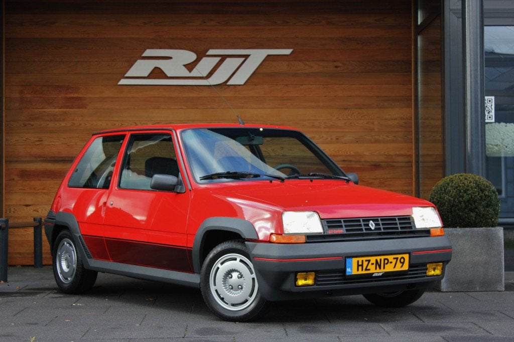 Renault 5 1.4 GT Turbo *Collectors item in mint Condition*, Auto's, Voorwielaandrijving, Stof, Renault, 122 pk