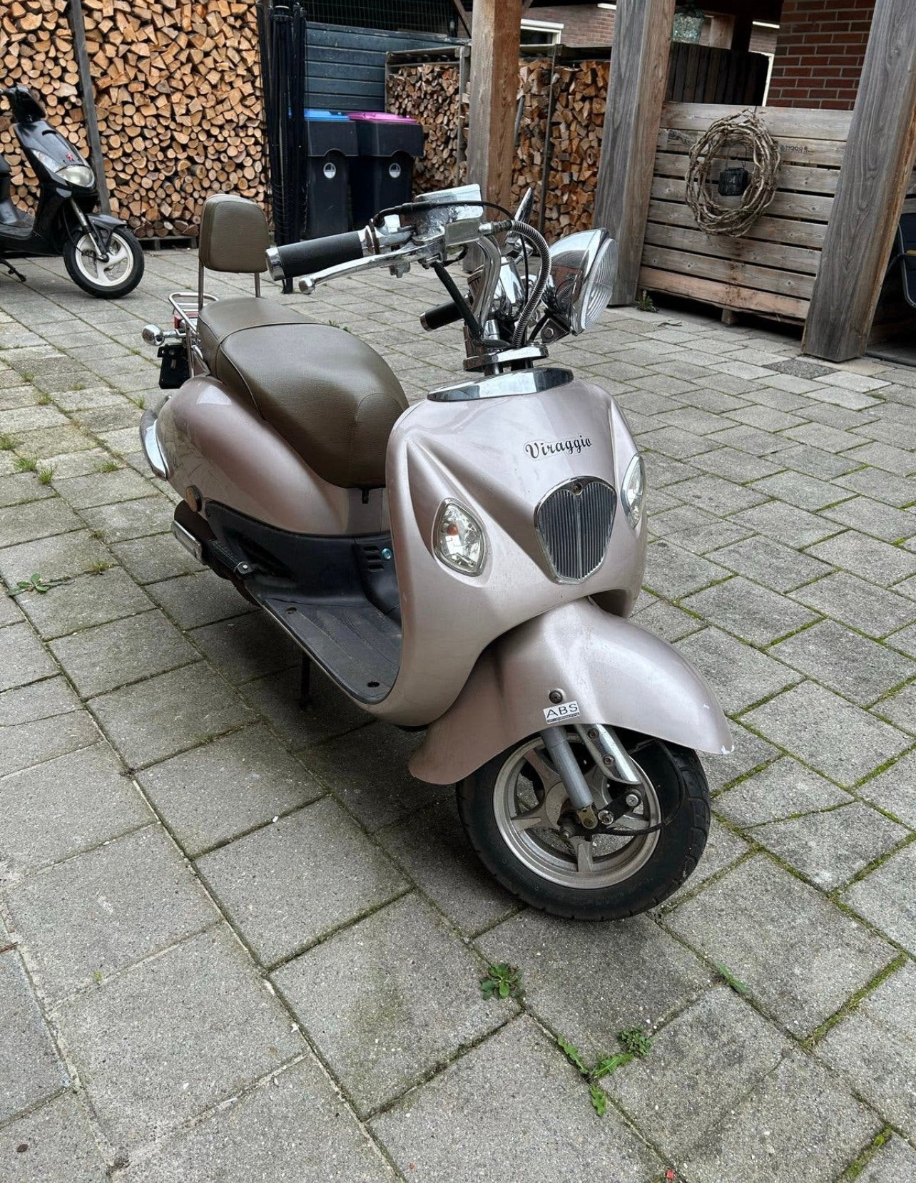 Retro scooter, Gebruikt, Benzine, Ophalen, Overige merken