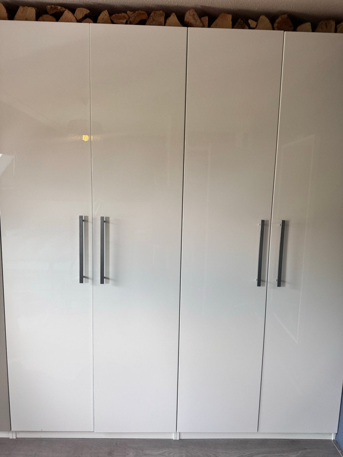 6 Ikea FARDAL Deur, hoogglans wit, 50x229 cm, Overige materialen, Minder dan 50 cm, 200 cm of meer, Ophalen of Verzenden