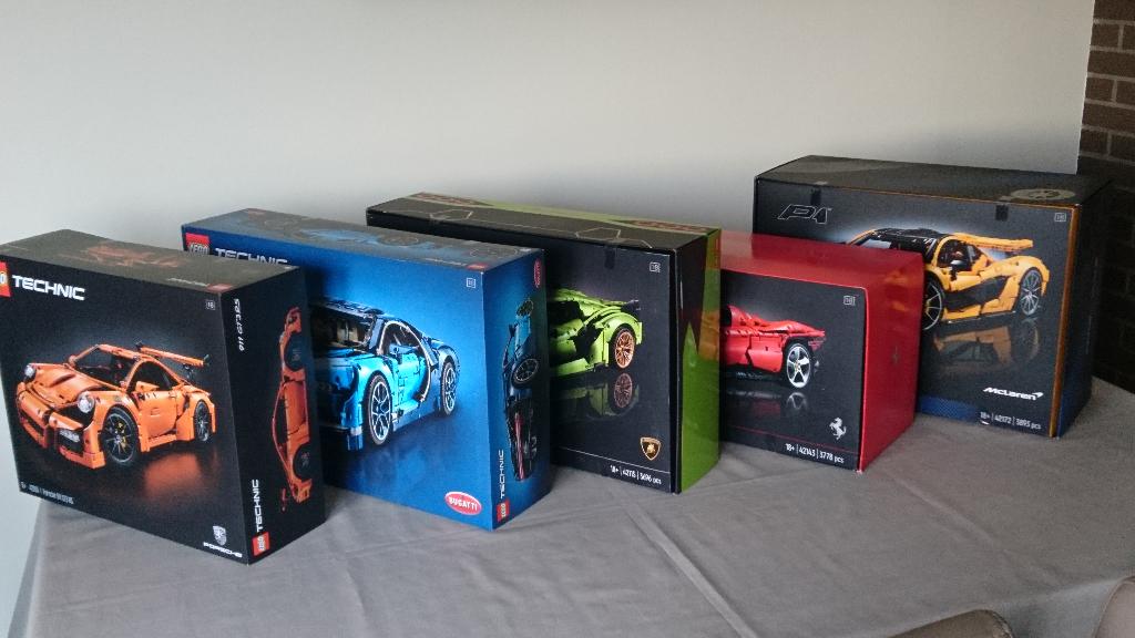 Lego Technic Supercars - Complete Serie - Nieuw en Sealed, Ophalen, Lego, Nieuw, Compleet