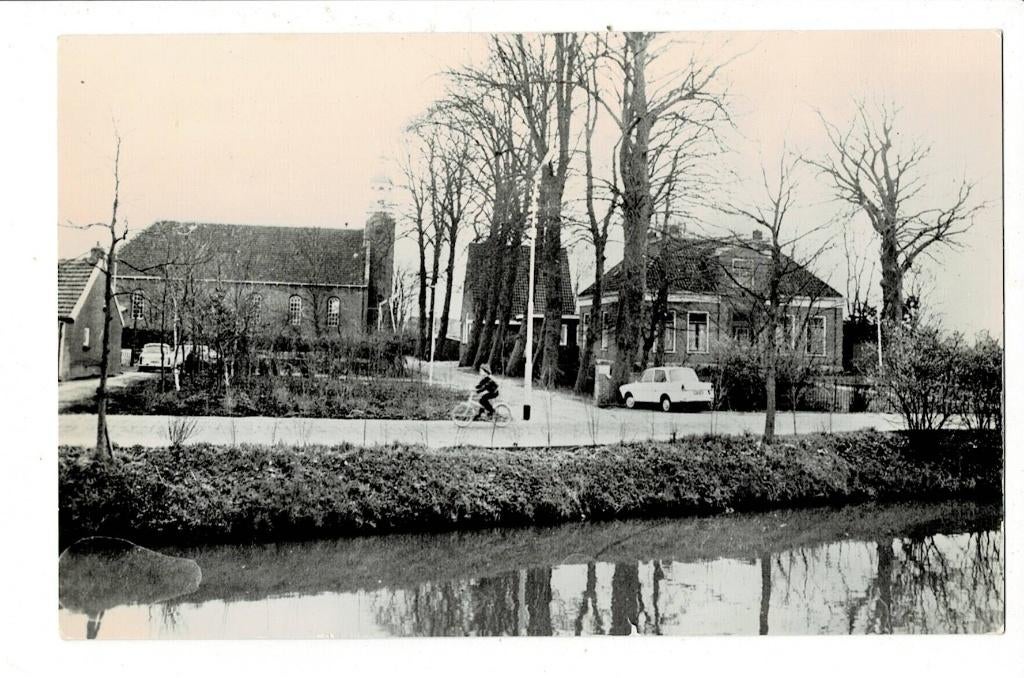 Oude Pekela, Kerk en Pastorie, Ophalen of Verzenden, 1960 tot 1980, Ongelopen, Groningen