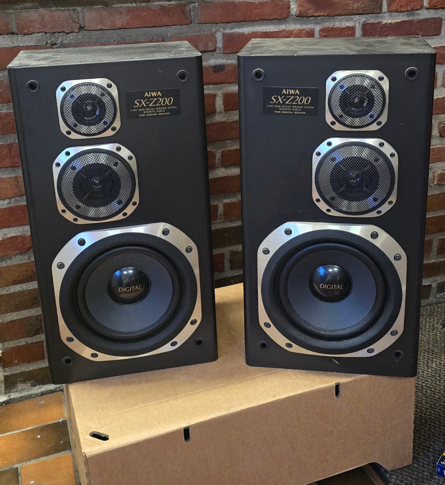AIWA SX-Z2200 Vloerstaande Luidsprekers - Vintage Geluid