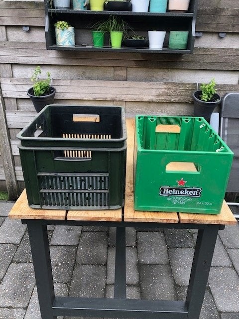 Fietskratjes, Ophalen, Gebruikt, Fietskrat