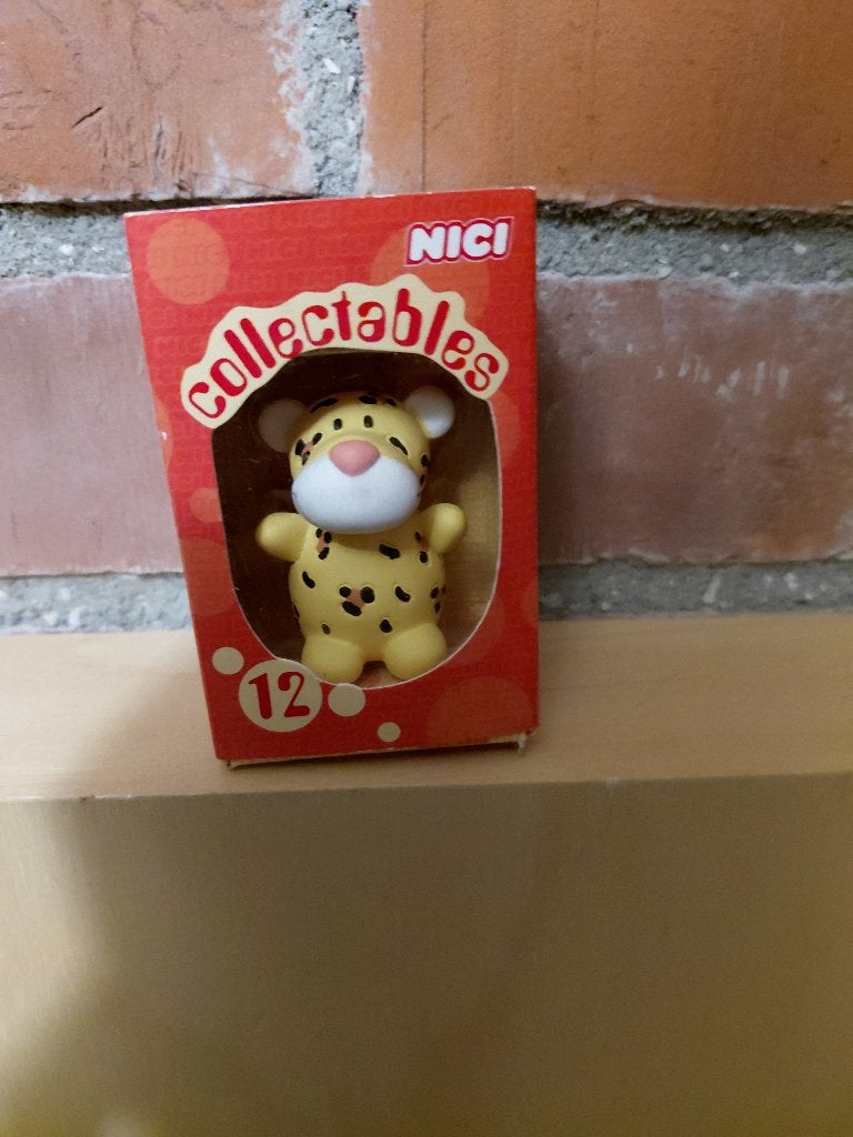 Nici Collectables nr 12 mini figuur tijger verzamel beeldje, Verzenden, Zo goed als nieuw