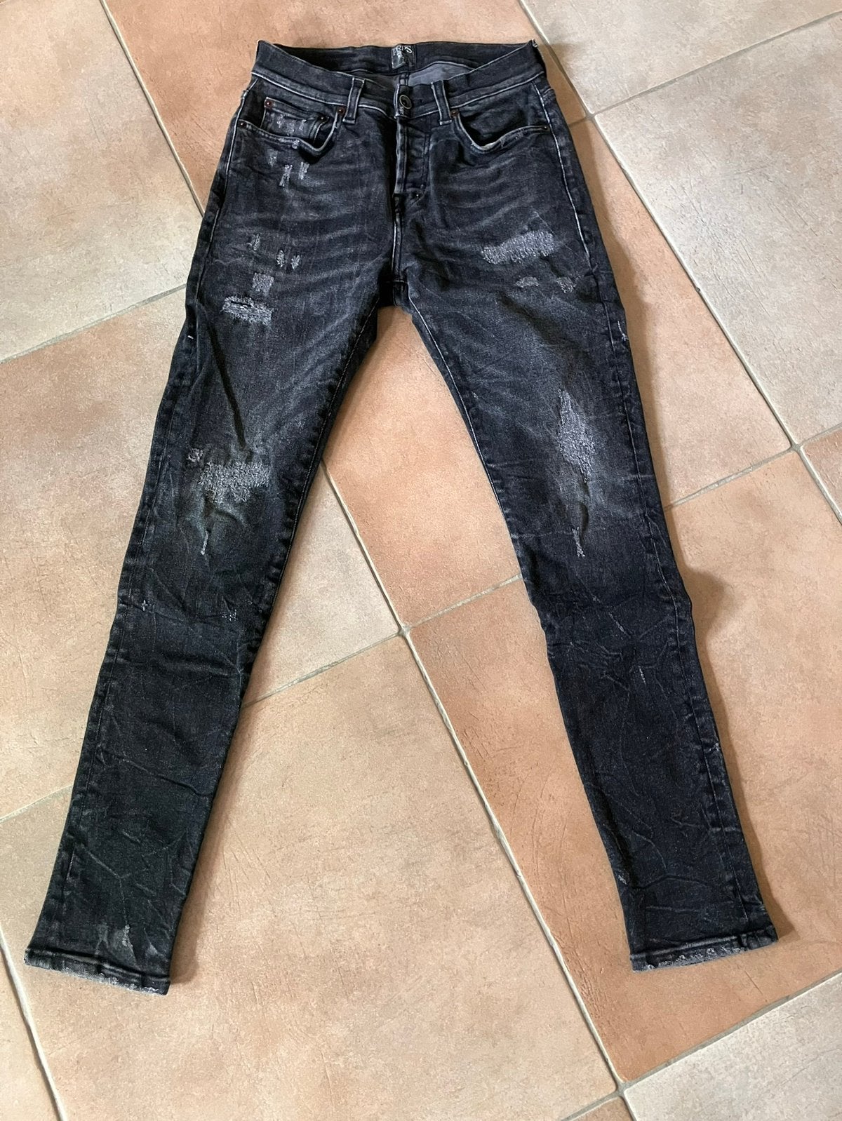 Jeans van PRPS, Verzenden, Zo goed als nieuw, Zwart, Overige jeansmaten