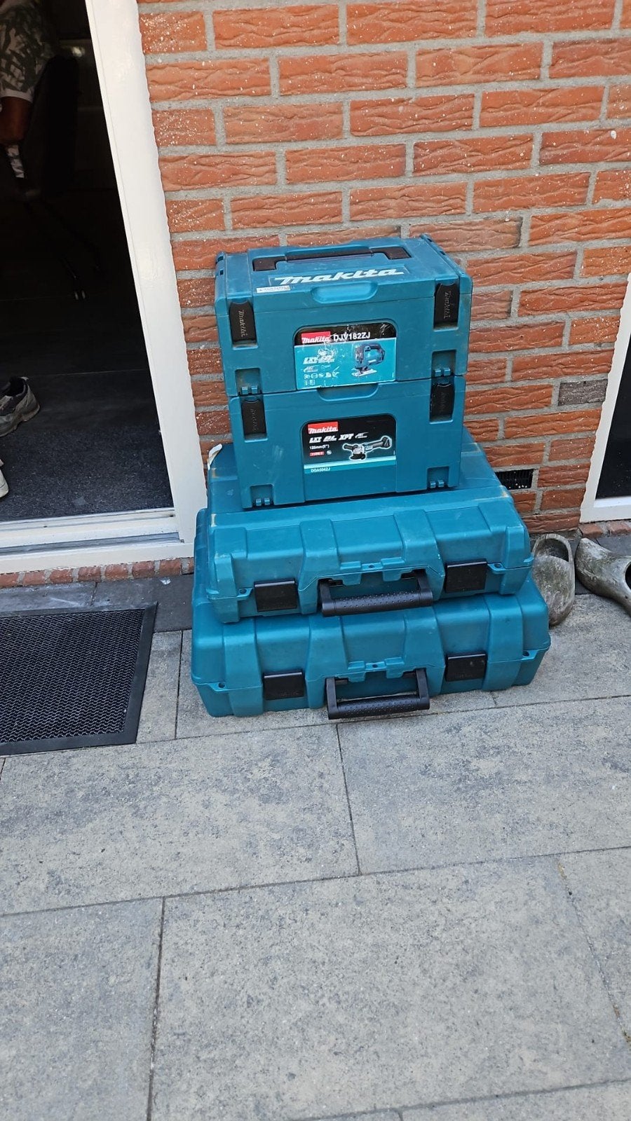 Lege makita boxen, Doe-het-zelf en Verbouw, Ophalen, Zo goed als nieuw