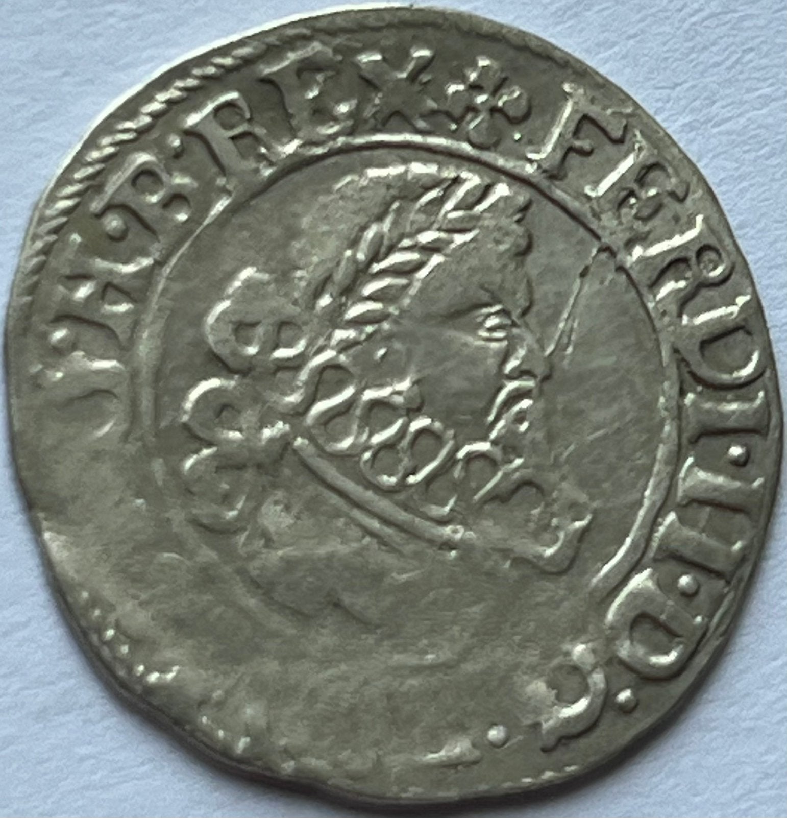 Habsburgse Rijk zilveren drie kreuzer Ferdinand II, Ophalen of Verzenden, Oostenrijk, Losse munt, Zilver