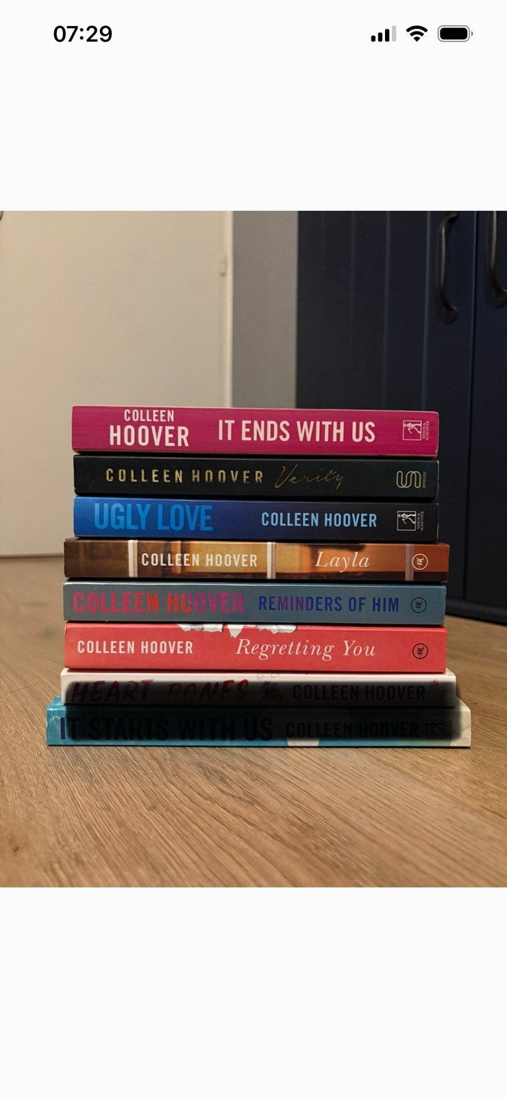 Collectie van Colleen Hoover boeken, Ophalen of Verzenden, Zo goed als nieuw