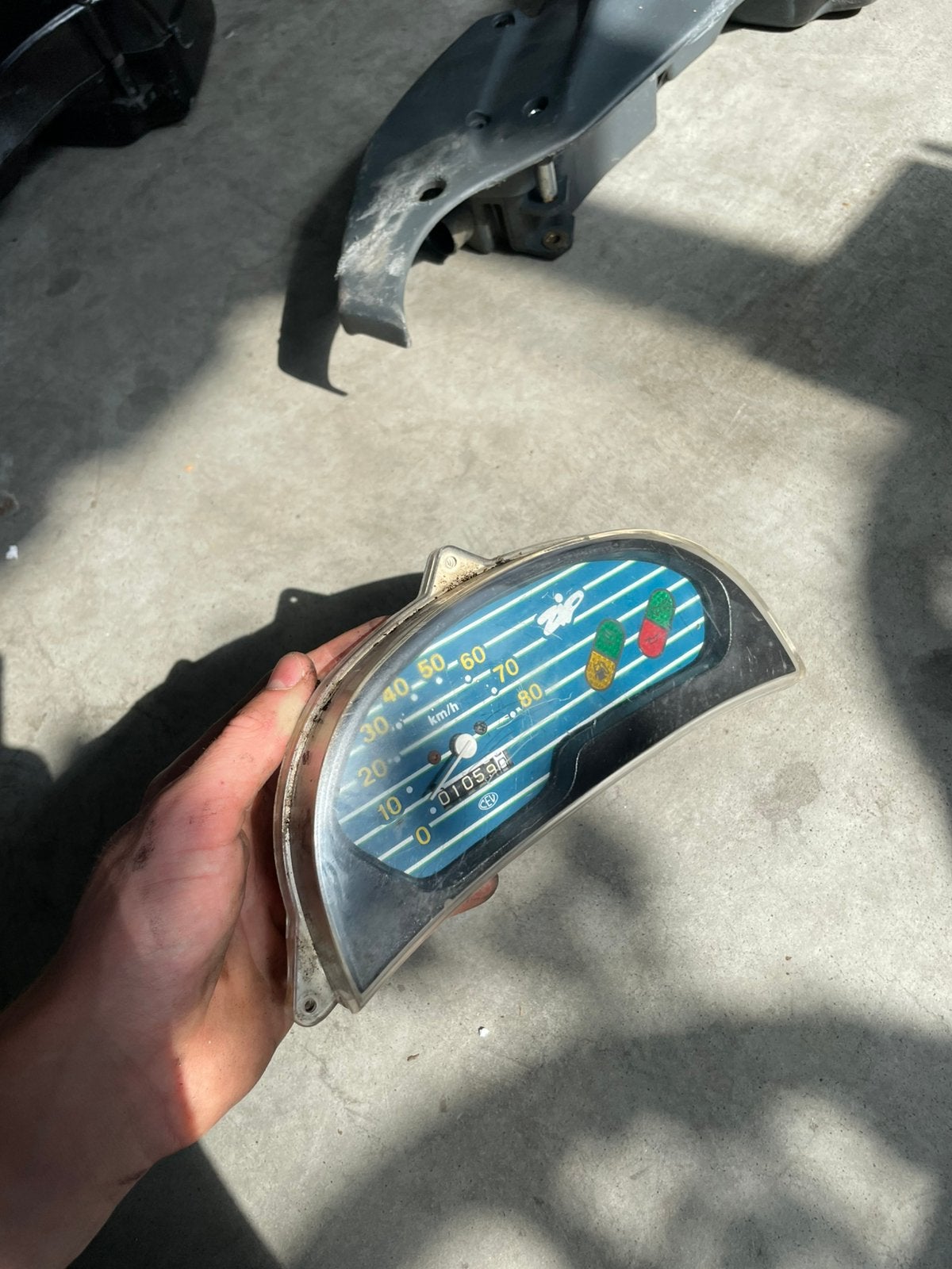 Zip type 1 dashboard, Ophalen of Verzenden, Zo goed als nieuw, Piaggio