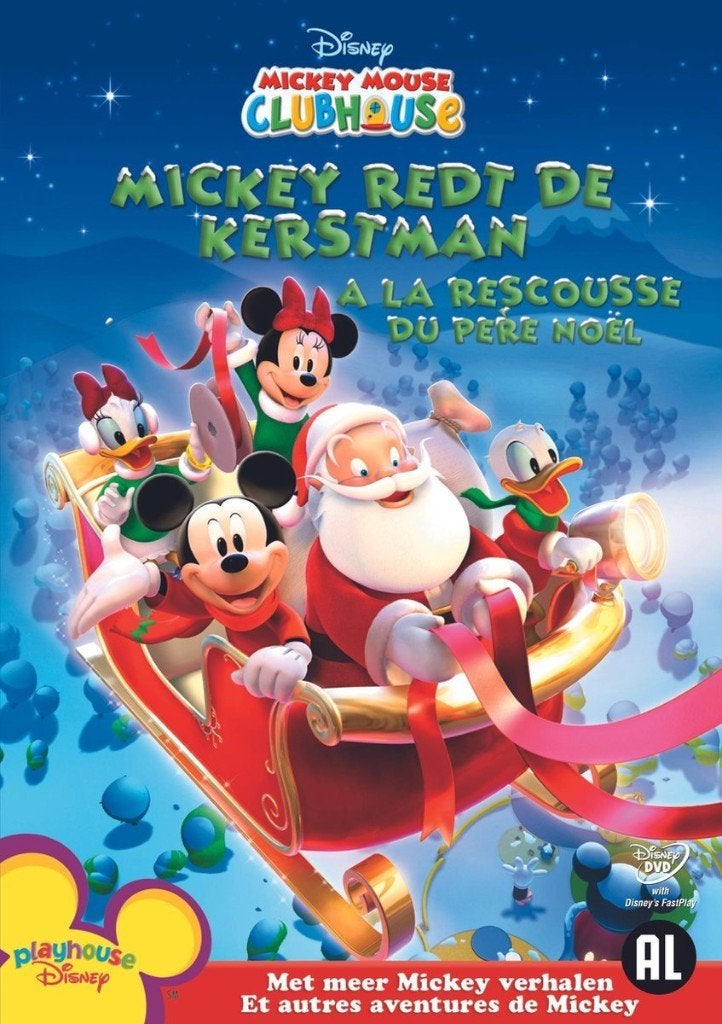 Mickey Redt de Kerstman - Disney DVD