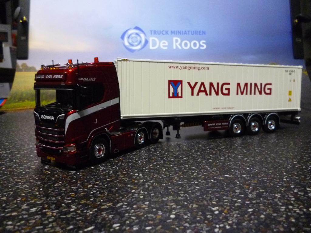 Tekno Scania S 530 David van Herk met certificaat, Ophalen of Verzenden, Nieuw, Bus of Vrachtwagen, Tekno