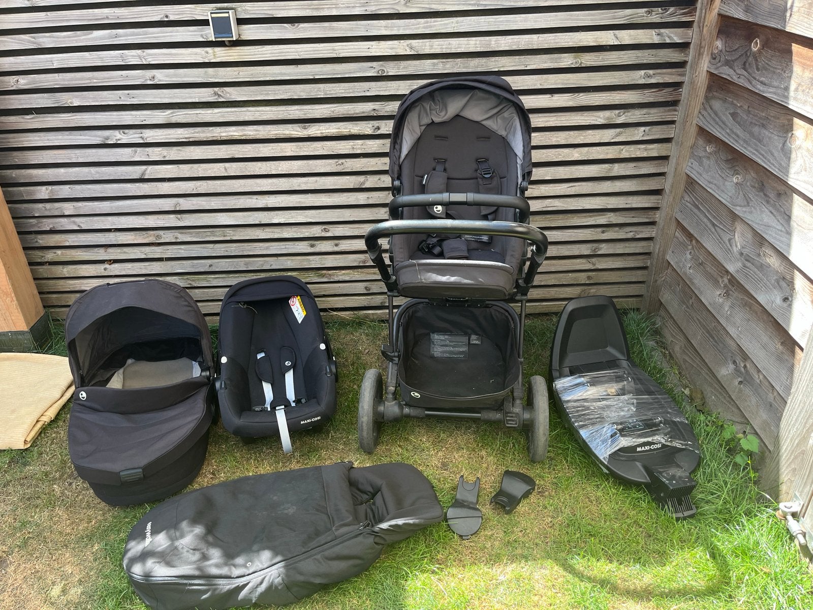 Easywalker Harvey 3 combiwagen met Maxi-Cosi Tinca set, Gebruikt, Combiwagen, Met autostoeltje, Ophalen
