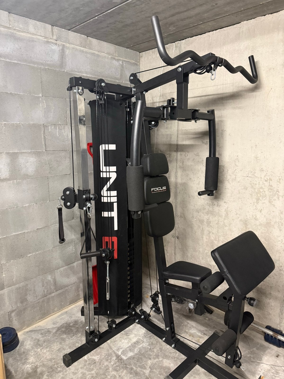 Focus Unit 6 Krachtstation - Multifunctioneel Fitnessapparaa, Ophalen, Zo goed als nieuw, Armen, Overige typen