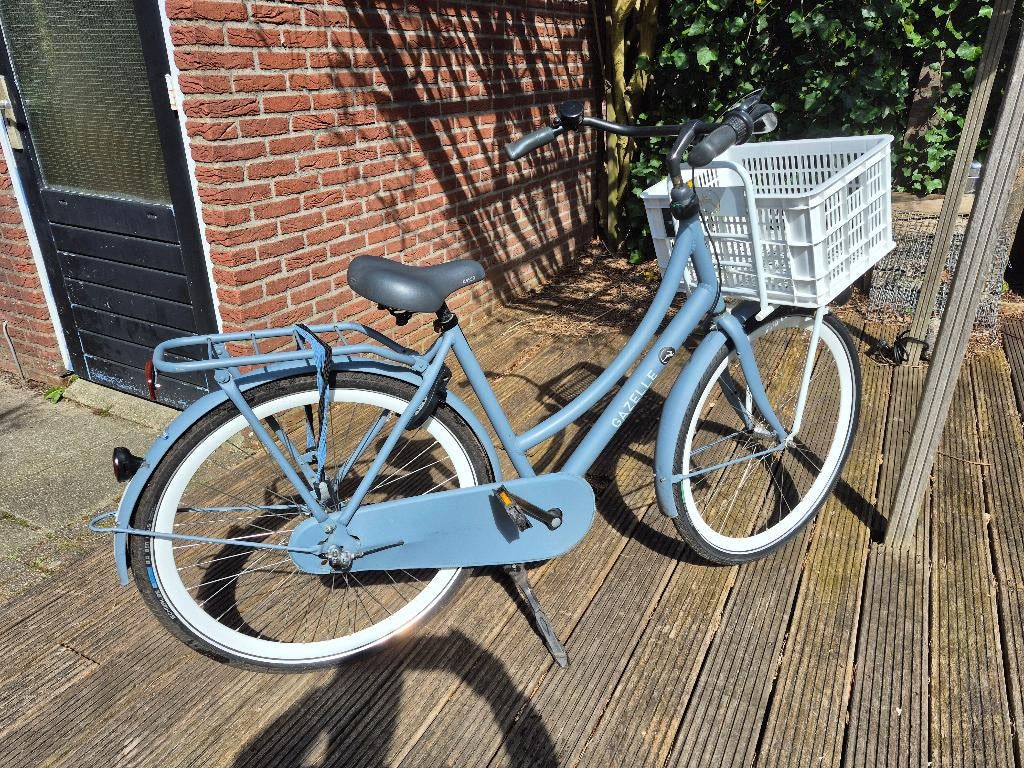 Gazelle PuurNL Transportfiets Dames, framehoogte 53cm, Ophalen, Gebruikt, Versnellingen, 50 tot 53 cm