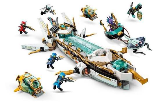 Lego Ninjago Seabound bounty 71756, Kinderen en Baby's, Speelgoed | Duplo en Lego, Ophalen of Verzenden, Gebruikt