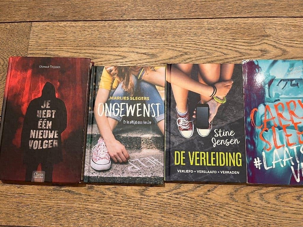 Diverse tiener boeken, Ophalen of Verzenden, Zo goed als nieuw, Diverse auteurs, Fictie