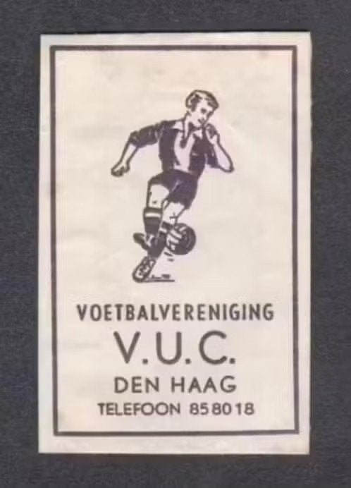 Suikerzakje VUC Den Haag Voetbal., Ophalen of Verzenden, Zo goed als nieuw