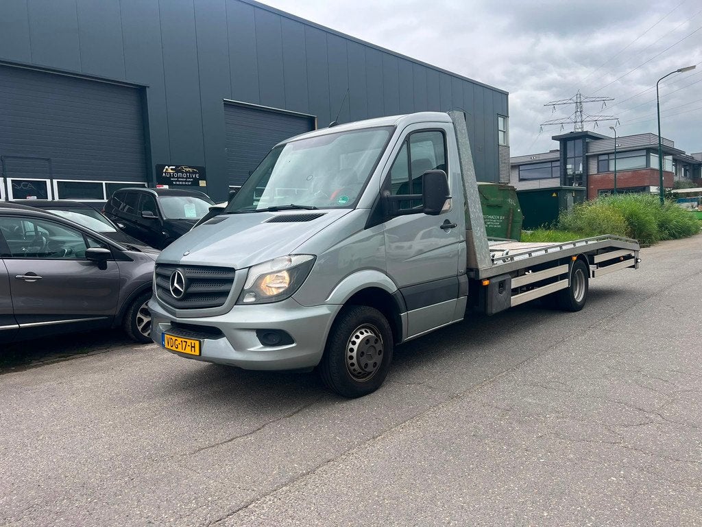 Mercedes-Benz Sprinter 313 2.2 CDI 432 oprijwagen auto ambul, Auto's, 13 km/l, Euro 5, Achterwielaandrijving, Gebruikt