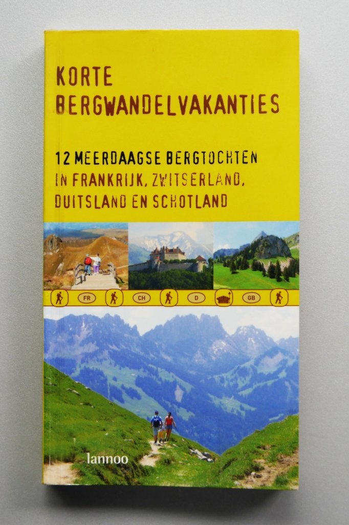 12 Meerdaagse Bergwandeltochten, Boeken, Overige merken, Europa, Ophalen of Verzenden, Zo goed als nieuw