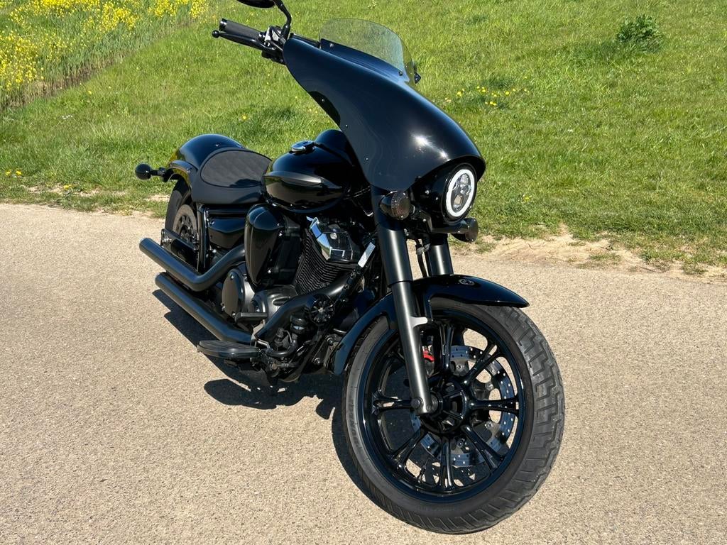 Yamaha  Midnight star XVS950   Black Edition " custom" 2013, Sportuitlaat, 2 cilinders, Occasion, Particulier