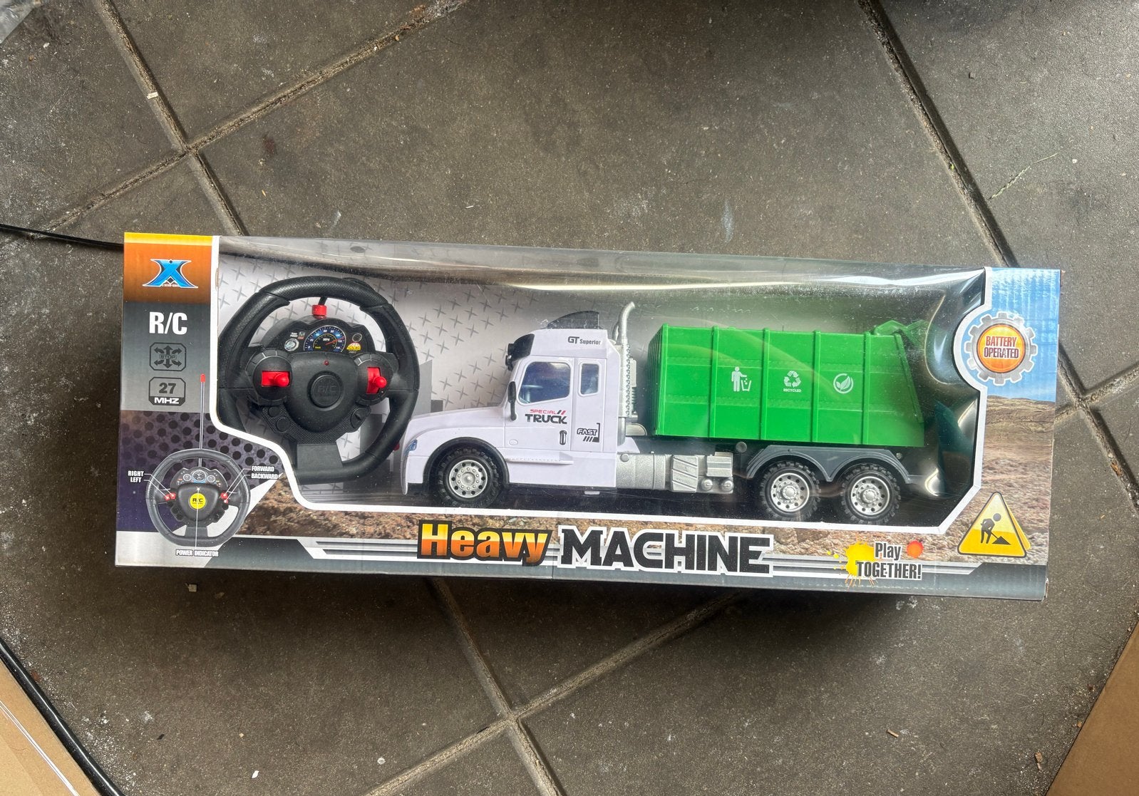 RC Vuilniswagen met Afstandsbediening - Nieuw in Doos, Kinderen en Baby's, Ophalen of Verzenden, Nieuw, Afstandsbediening