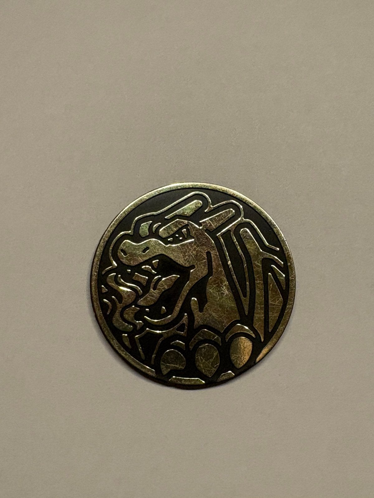 Pokémon Charizard Jumbo munt / Coin – goudkleurig, Ophalen, Zo goed als nieuw