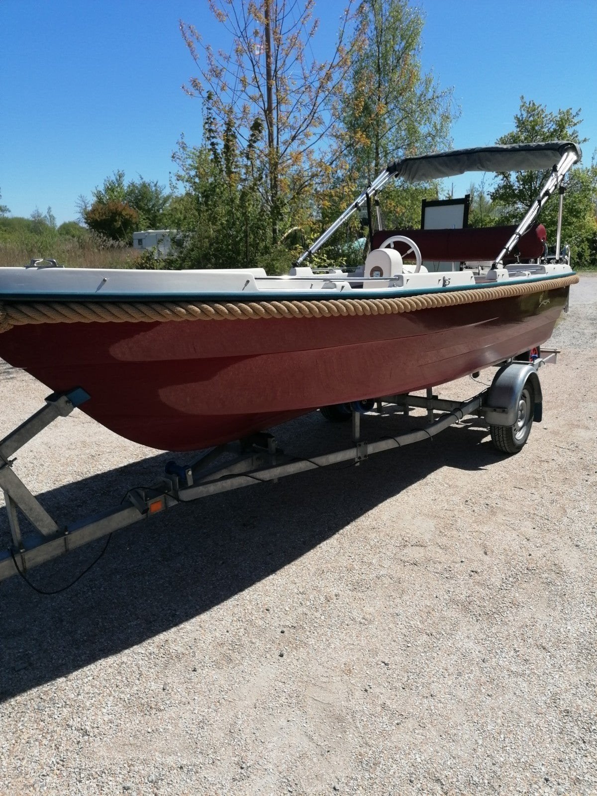 Console / sloep boot df 455, Ophalen of Verzenden, Polyester