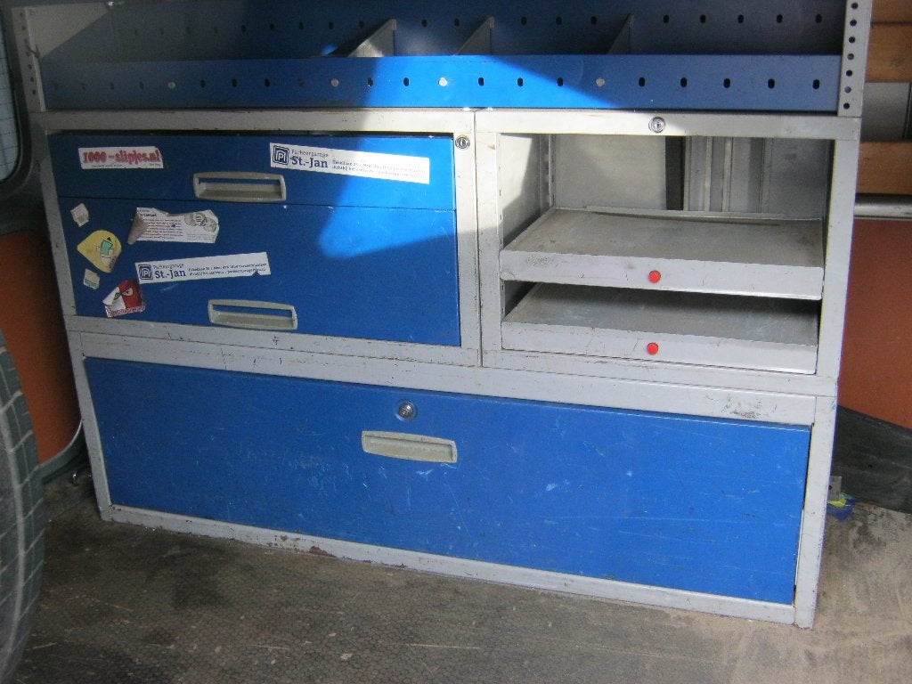 kast voor vw caddy, Ophalen, Gebruikt