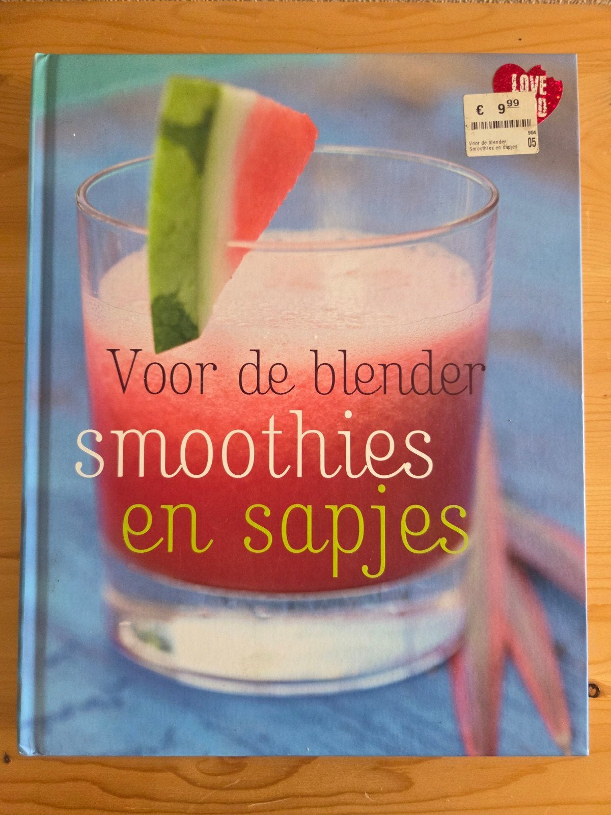 voor de blender smoothies en sapjes kookboek, Boeken, Ophalen of Verzenden, Gelezen