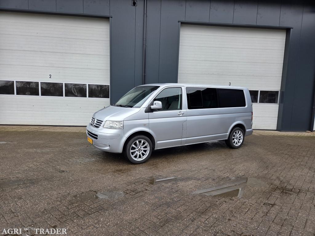 Volkswagen Transporter T5, Auto's, Voorwielaandrijving, Euro 5, Stof, Beige