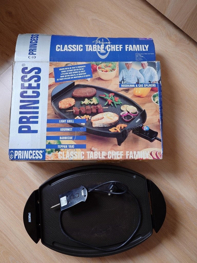 gourmet stellen en mosselpan, Ophalen, Gebruikt, 4 t/m 7 personen
