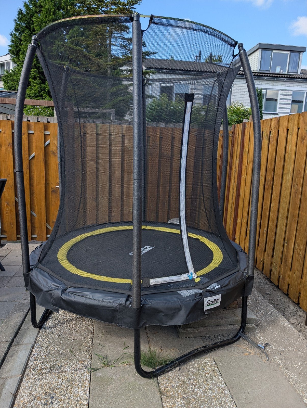 Salta trampoline 183 cm, Kinderen en Baby's, Speelgoed | Buiten | Trampolines, Ophalen, Zo goed als nieuw