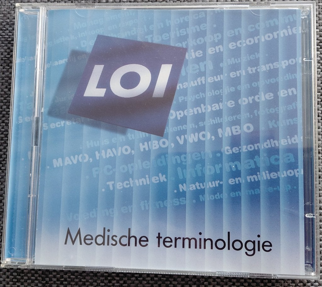 LOI Medische Terminologie CD-ROM, Ophalen, LOI, Zo goed als nieuw, MBO