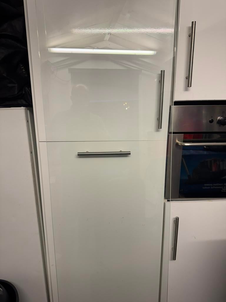 2 stuks glas, Minder dan 80 cm, Zo goed als nieuw, Glasplaat, 160 cm of meer