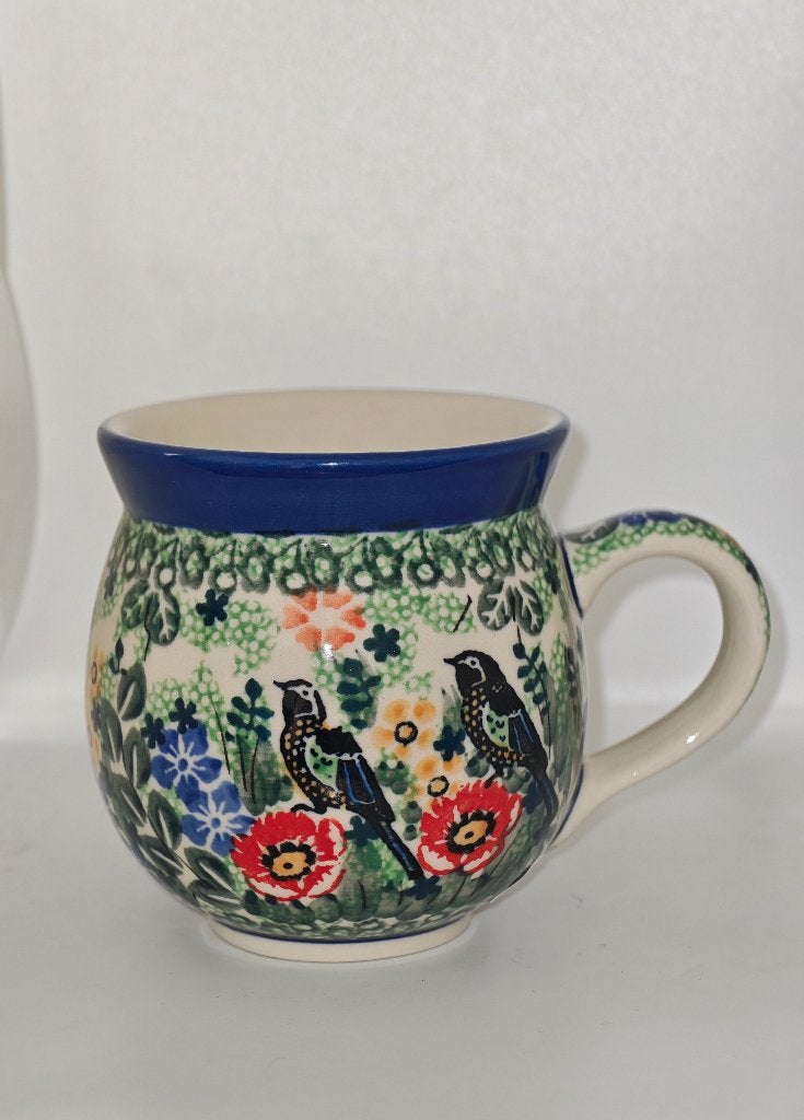 Bunzlau mok 330 ml unikat, Huis en Inrichting, Keuken | Servies, Keramiek, Nieuw, Ophalen of Verzenden, Overige stijlen