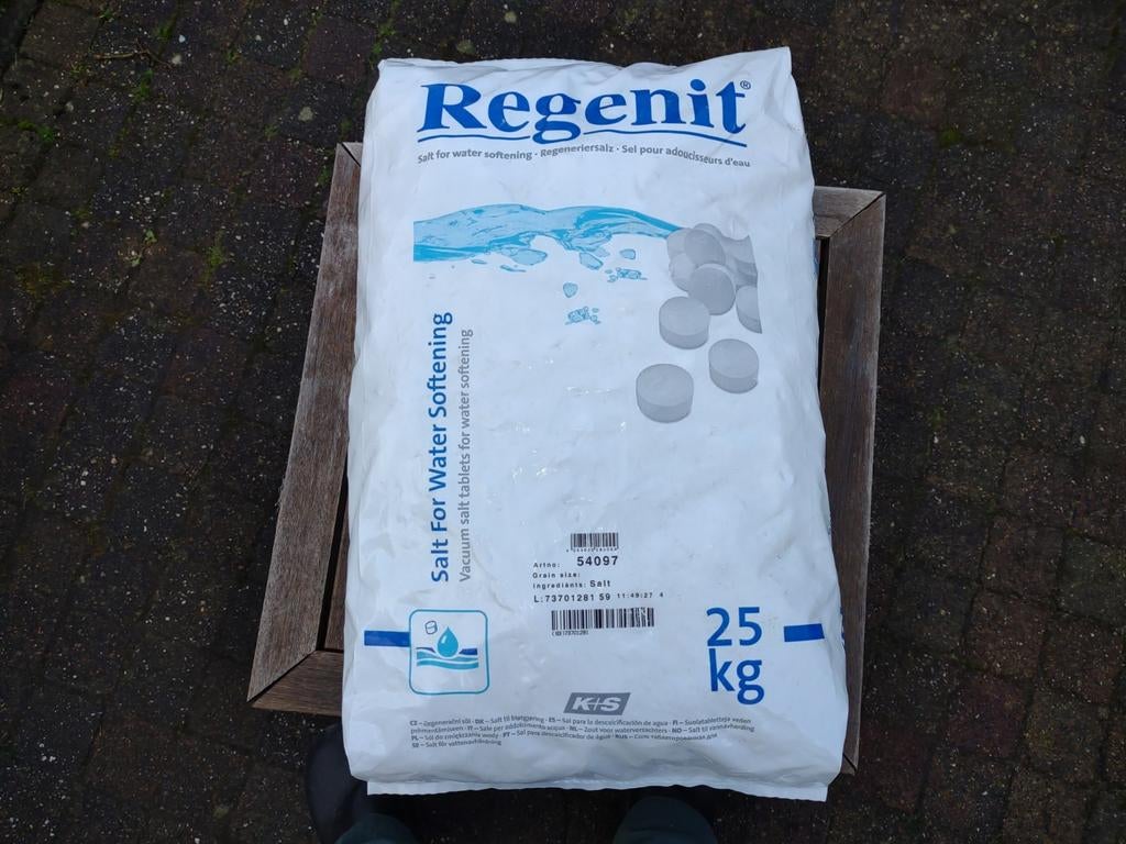 Ontharding zout, Witgoed en Apparatuur, Ophalen, Nieuw