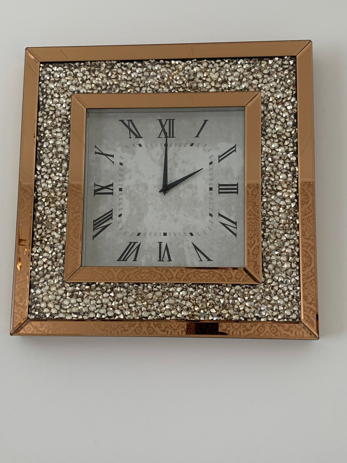 Chique wandklok., Ophalen, Zo goed als nieuw, Wandklok