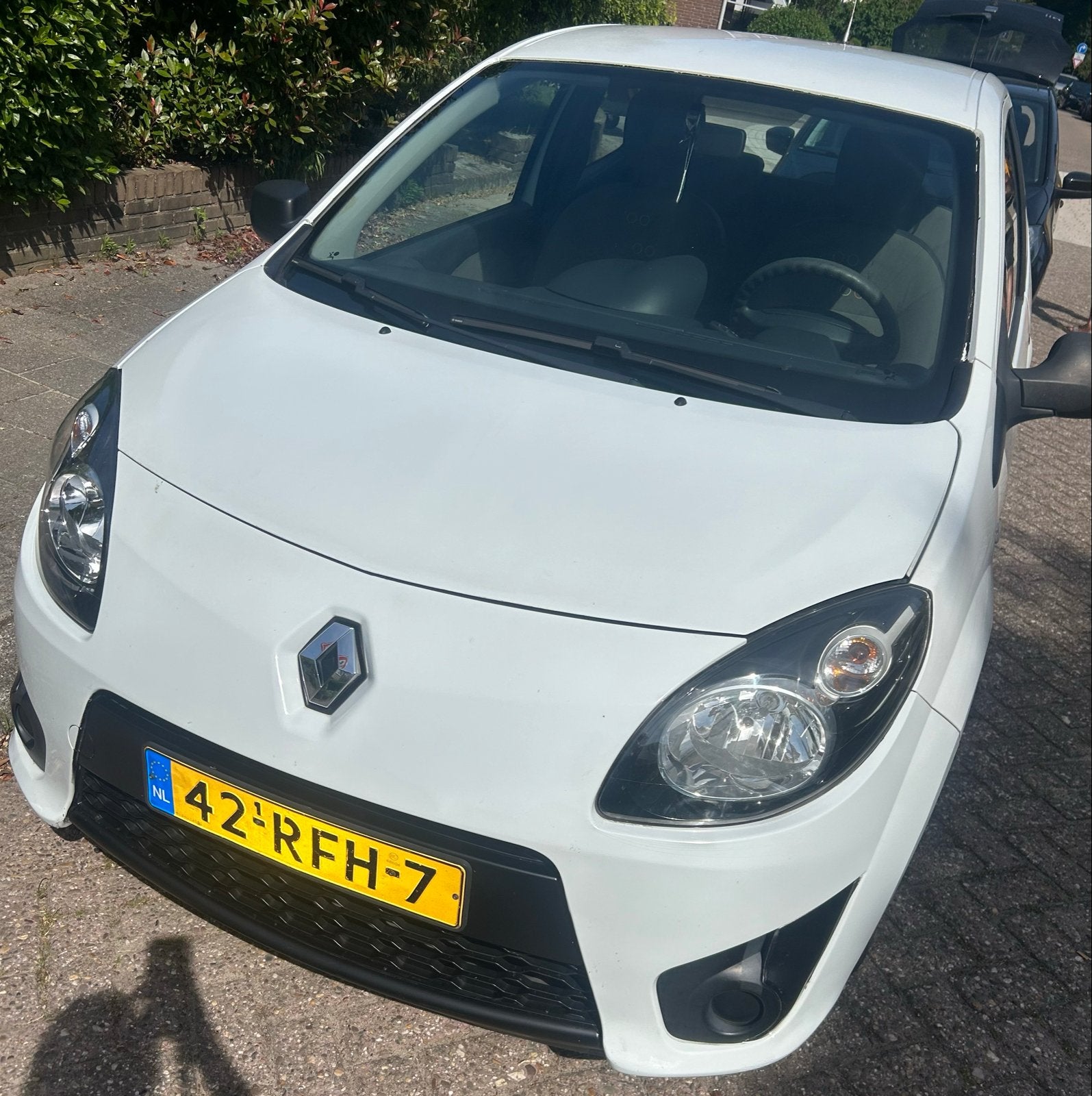 Renault Twingo 1.2 16V 2011 Wit, Auto's, 839 kg, Twingo, 74 pk, 4 cilinders
