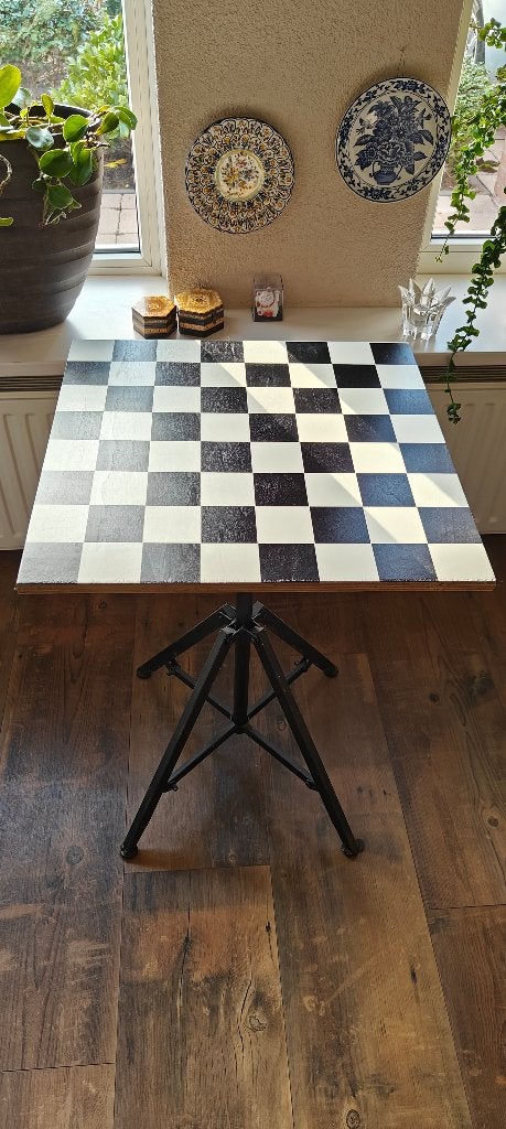 Schaaktafel, Een of twee spelers, Ophalen, Gebruikt