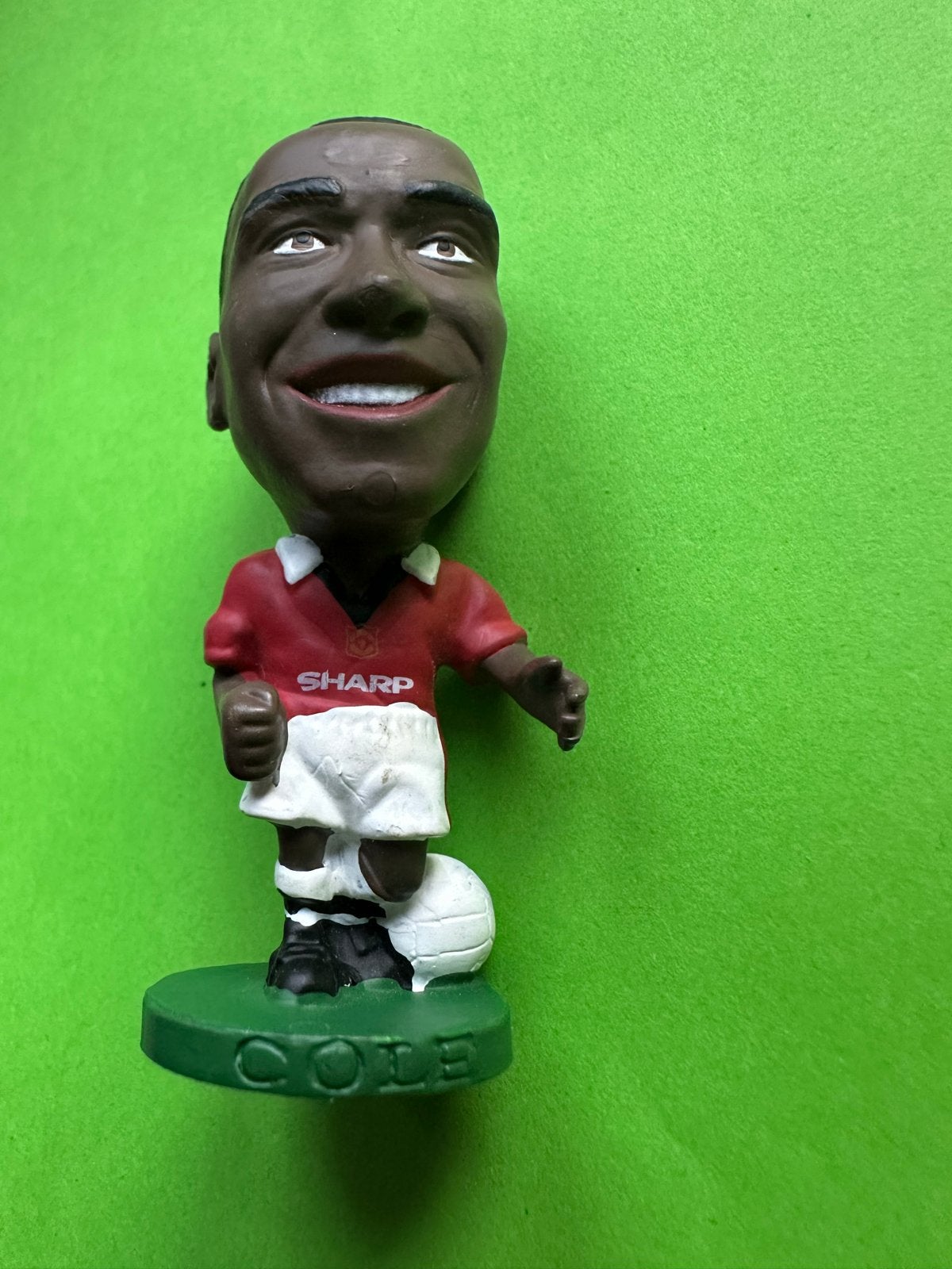 Corinthian Figuur Andy Cole Manchester United, Ophalen of Verzenden, Zo goed als nieuw, Buitenlandse clubs, Beeldje of Poppetje