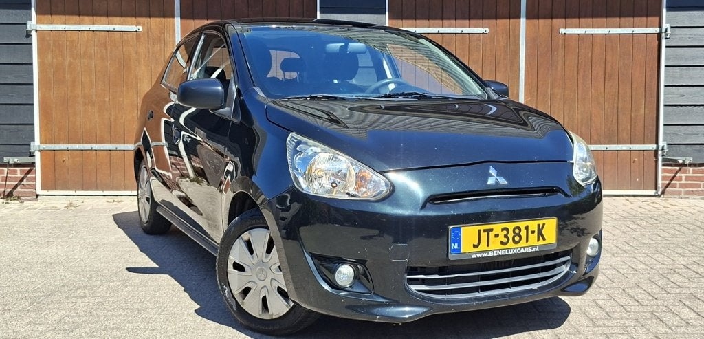 Mitsubishi Space Star 1.0 Entry | Bluetooth | All seasonband, Auto's, Voorwielaandrijving, Stof, Gebruikt, Zwart