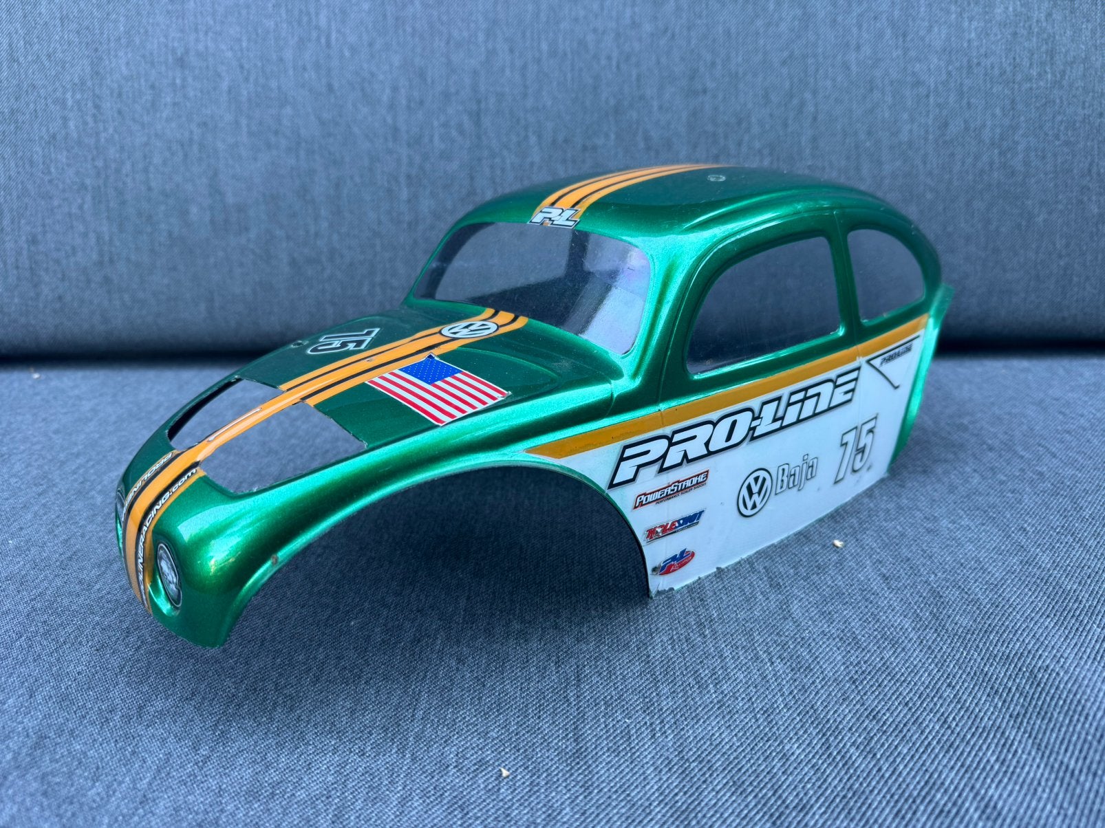 VW Beetle Body RC Schaal 1:10, Ophalen of Verzenden, Zo goed als nieuw, Overige schalen, Auto offroad