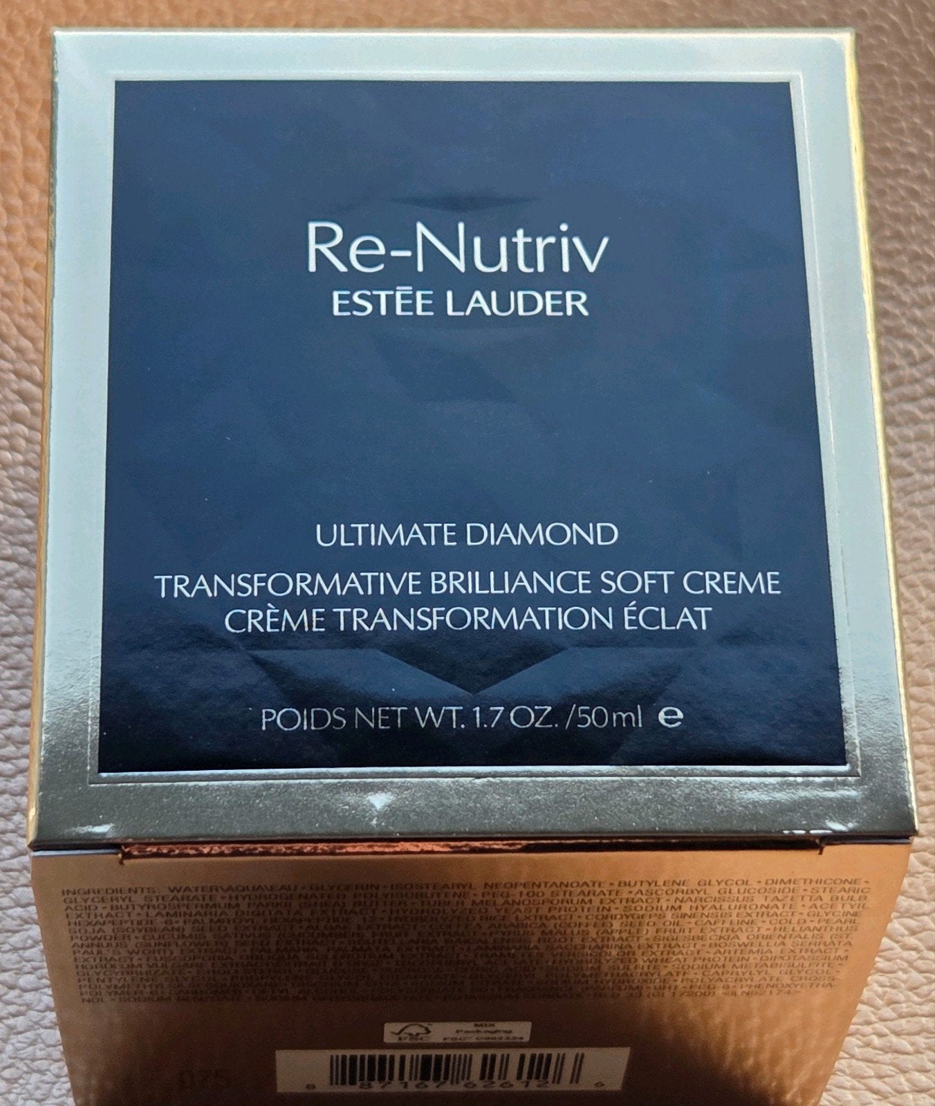 Estée Lauder Re-Nutriv Diamond Creme 50ml - Nieuw ongebruikt, Ophalen of Verzenden, Nieuw, Gehele gezicht, Verzorging