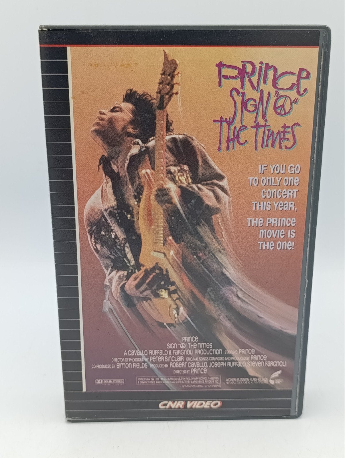 Prince, Sign Of the Times VHS, origineel en zeldzaam, Ophalen of Verzenden