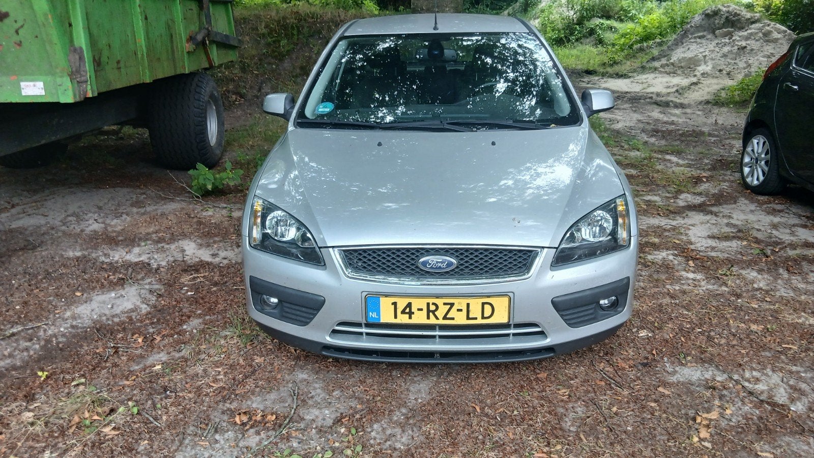 Ford Focus 1.6 74KW 5D 2005 Grijs, Auto's, 1596 cc, 15 km/l, 4 cilinders, 49 €/maand