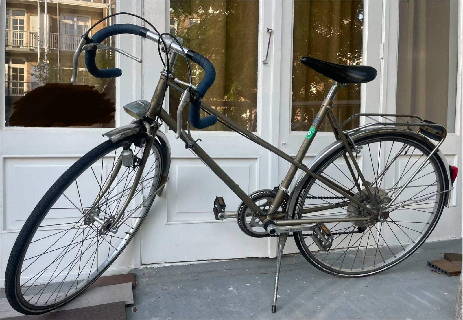 Vintage racefiets/toerfiets mixte goede staat, Fietsen en Brommers, 28 inch, Gebruikt, 10 tot 15 versnellingen, Velgrem