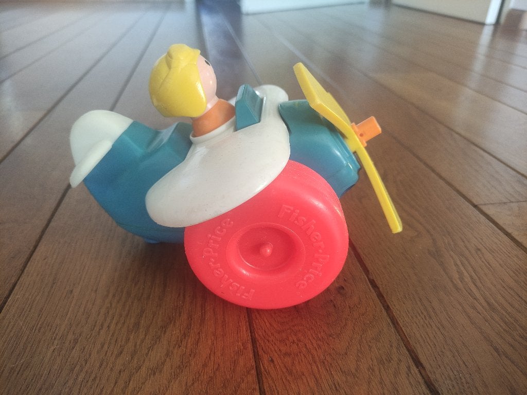 Vliegtuig speelgoed, Ophalen, Gebruikt