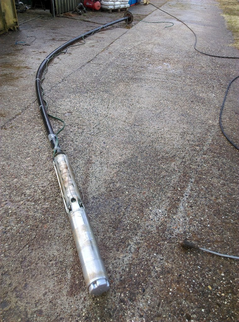 Bronpomp Grundfos max 60m³/h max 4,5 bar beregeningspomp, ., Ophalen of Verzenden, Zo goed als nieuw, .